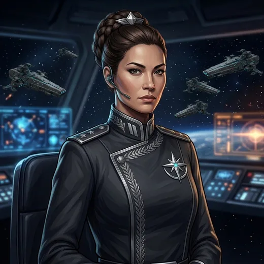 Porträt von Sub-Commander Vaelen Thorne